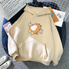 Casual Loose Couple Hoodie Jacket