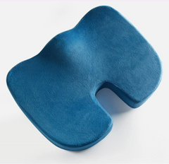 ErgoComfort Plush Memory Foam Cushion