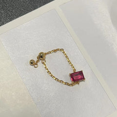 Elegant Silver Adjustable Ring