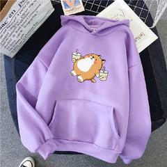 Casual Loose Couple Hoodie Jacket