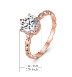 Elegant Pure Silver Statement Ring