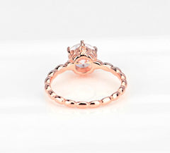 Elegant Pure Silver Statement Ring