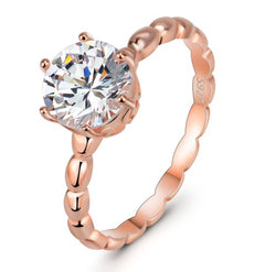 Elegant Pure Silver Statement Ring