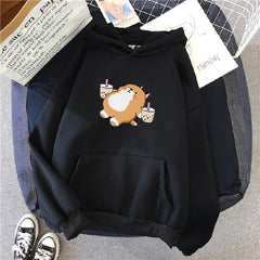 Casual Loose Couple Hoodie Jacket
