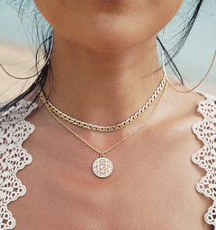 Vintage Charm Oceanic Pendant Necklace