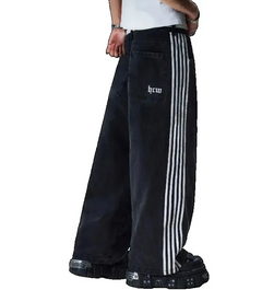 Vintage Stripe Stitched Denim