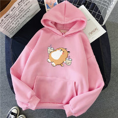 Casual Loose Couple Hoodie Jacket
