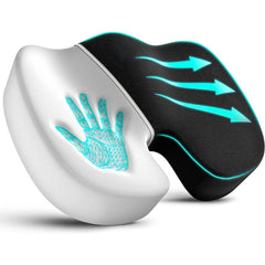 ErgoComfort Plush Memory Foam Cushion