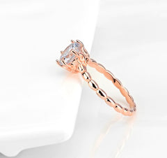 Elegant Pure Silver Statement Ring